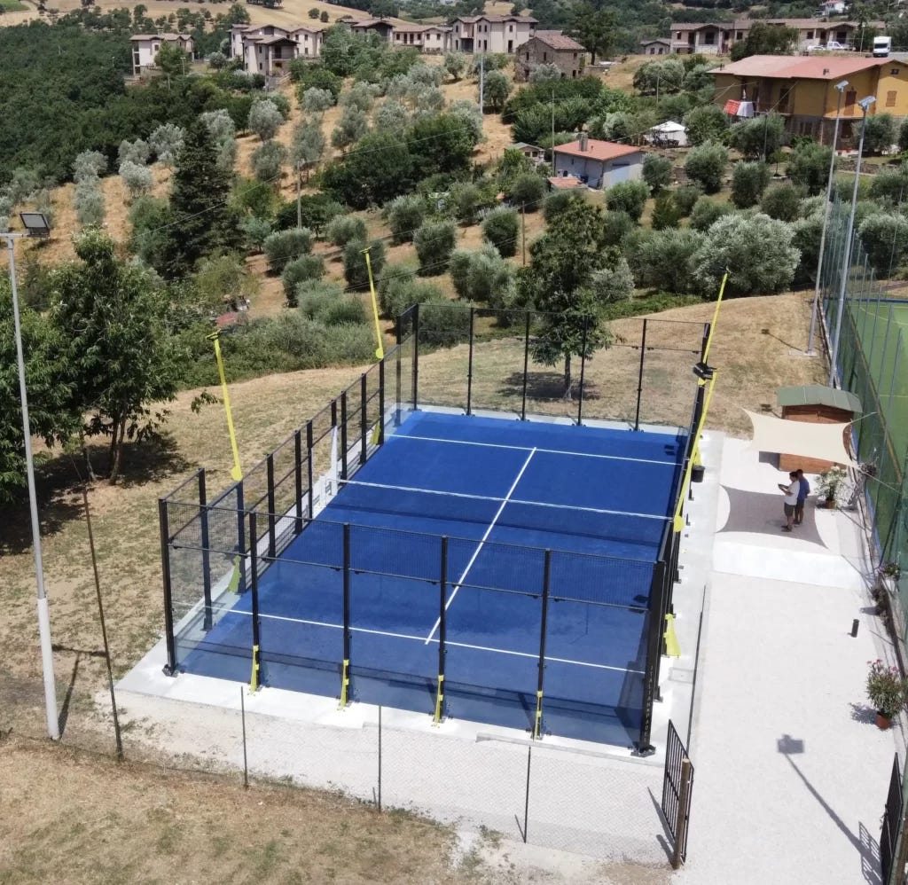 Quel est le prix moyen de construction d'un terrain de padel [2024]