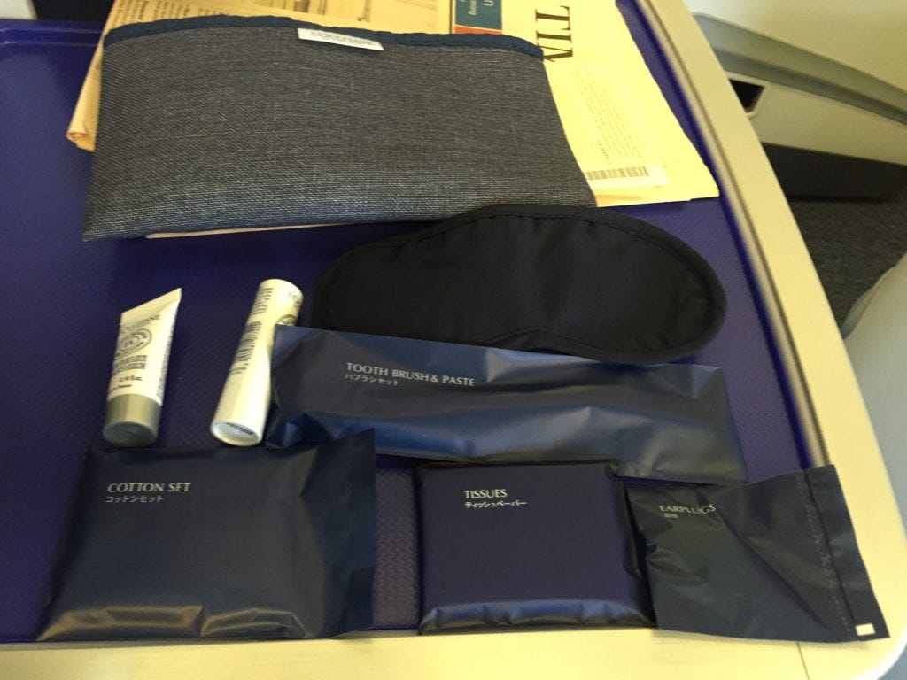 ANA business class θέσεις
