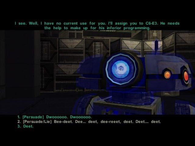 r/kotor - Why does T3-M4 & other droids have subtitles that are just beeps & boops? r/kotor - Why does T3-M4 & other droids have subtitles that are just beeps & boops?