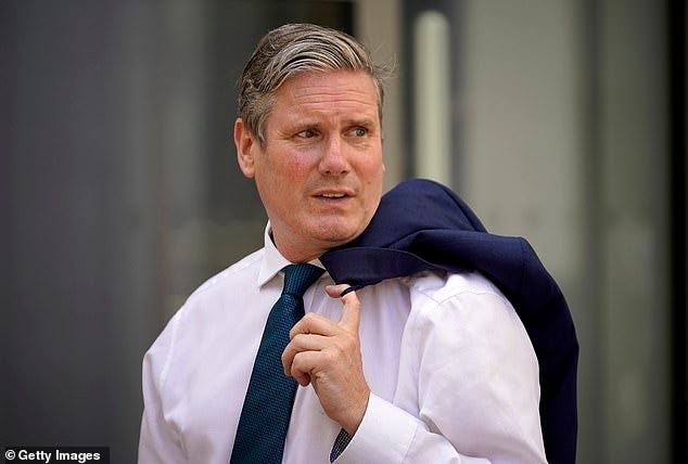 GLEN OWEN: Dr Kelly's death, and the failure to find any weapons of mass destruction in Iraq, haunt Mr Blair ¿ and, by extension, Sir Keir ¿ to this day
