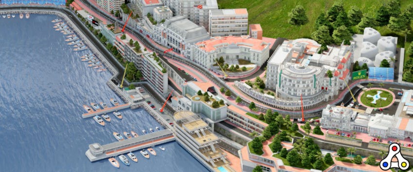 f1deltatime monaco racing track