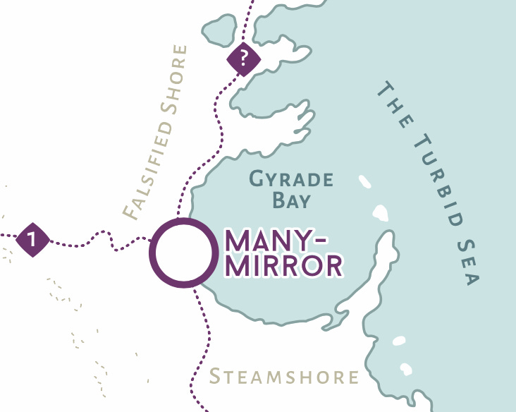 an inaccurate map of the local region an inaccurate map of the local region