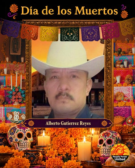 On Día de los Muertos, we remember the people who died in immigration detention and those killed during encounters with federal immigration agents.