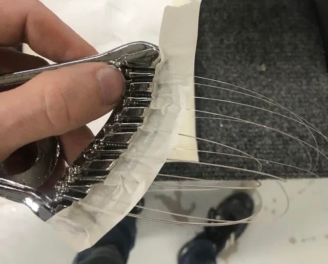 Terminology: The “R” Tailpiece - by Andy White