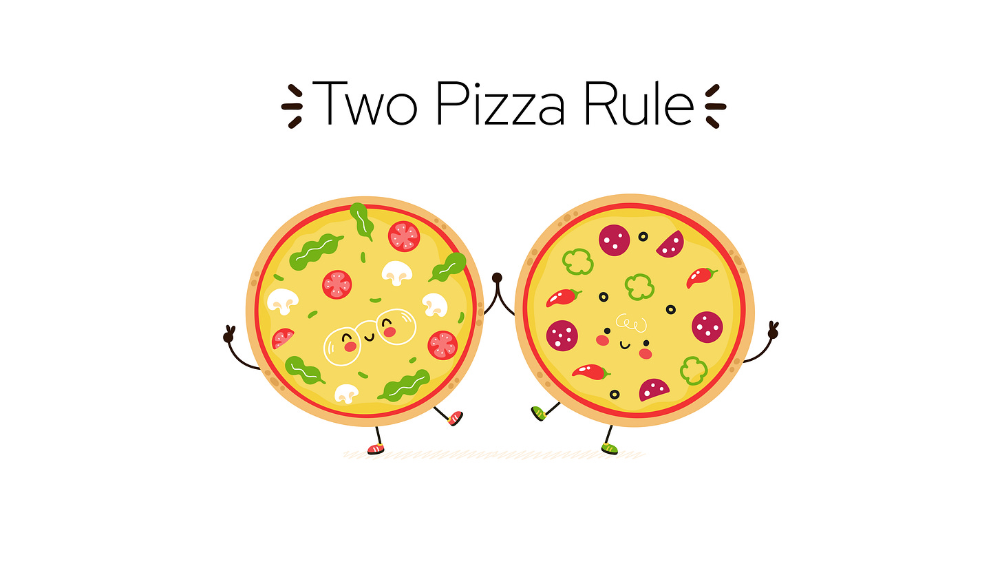 Why the two pizza team rule is the name of the game at Calcey | Calcey