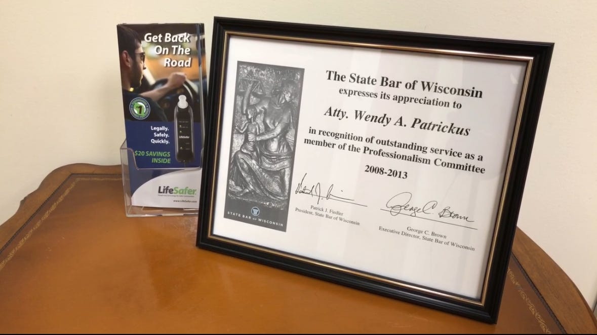 Wendy in her office