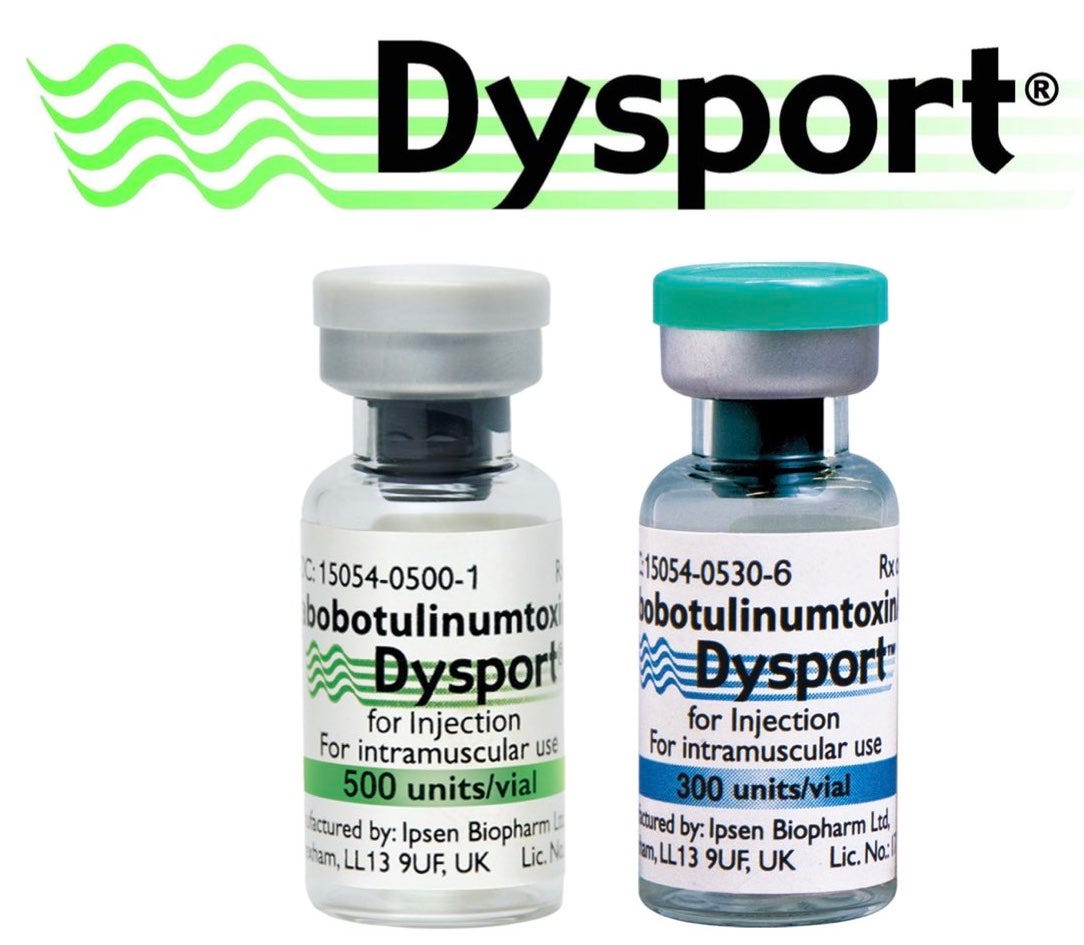 dysport, azzalure dysport, azzalure