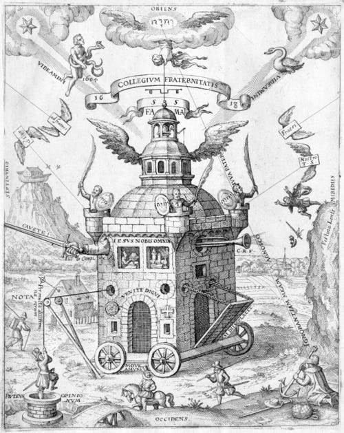 Cover image for "That’s what I’m always saying to that Rosicrucian there"