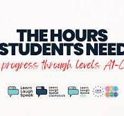 The recommended amount of hours for each level of the Common ... The recommended amount of hours for each level of the Common ...