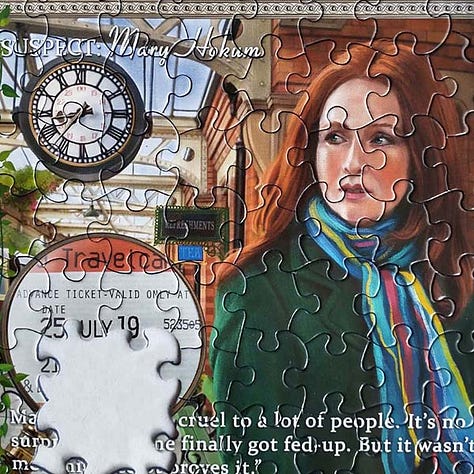 White Mountain Mystery Puzzle Murder in Little Piddling