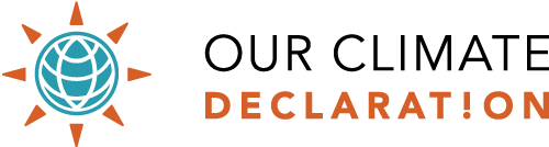 Our Climate Declaration logo Our Climate Declaration logo