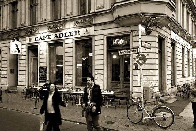 Café Adler ("Eagle Café") in Berlin. By the Wall | Café Adle… | Flickr