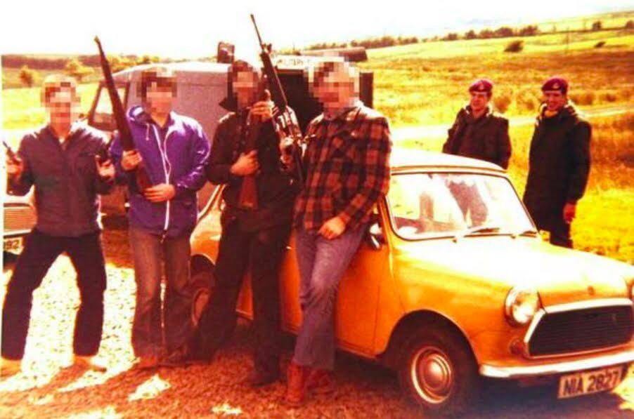 British SAS special forces in Northern Ireland, during operations against the IRA group. The ... British SAS special forces in Northern Ireland, during operations against the IRA group. The ...