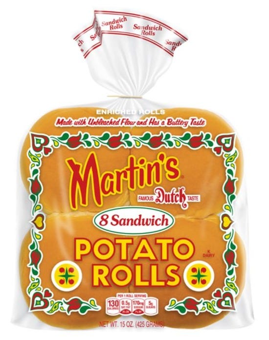 Martin's Potato Rolls, Sandwich
