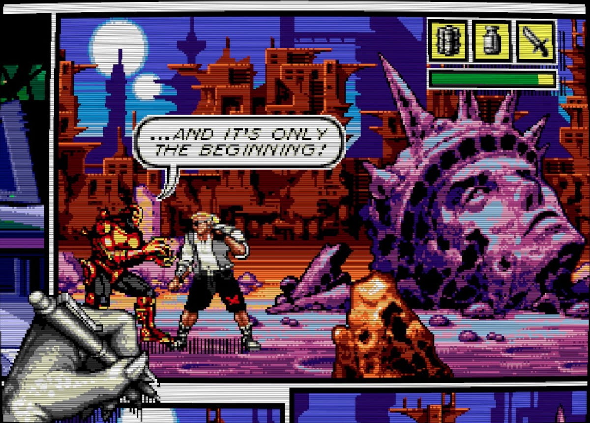 Comix Zone – The Games Of Christmas Past #3 – Games From The Black Hole