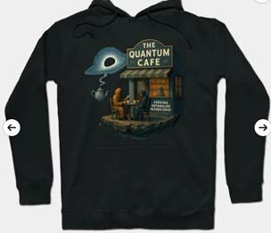 A black sweatshirt with a person sitting at a table

AI-generated content may be incorrect.