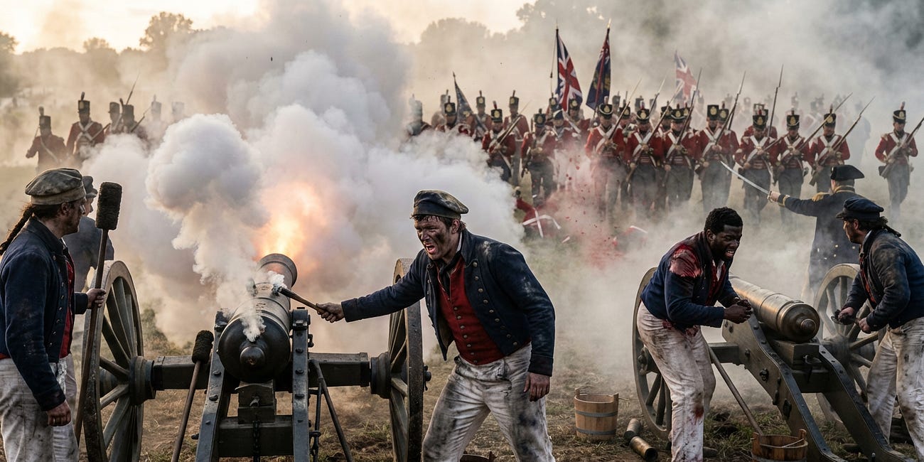 A Day When the Enemy Burned the White House to the Ground, 1814