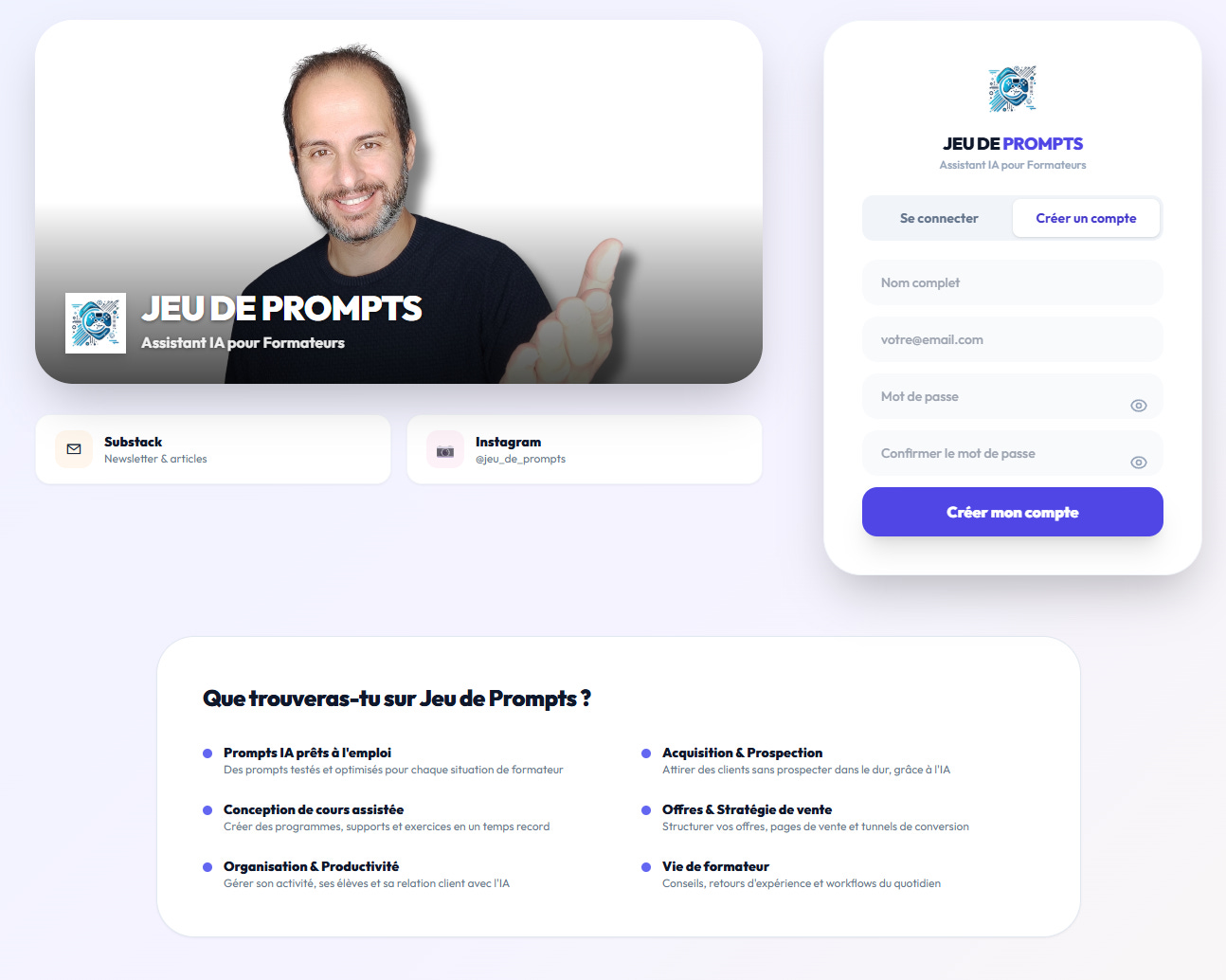 JeudePrompts.fr est là. Vendredi 27 mars, c'est officiel. 🎉