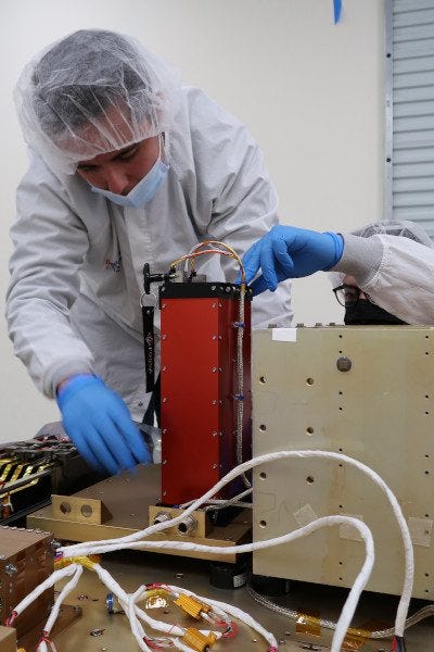 FOSSA PocketPod Picosatellite Cleanroom FOSSA PocketPod Picosatellite Cleanroom