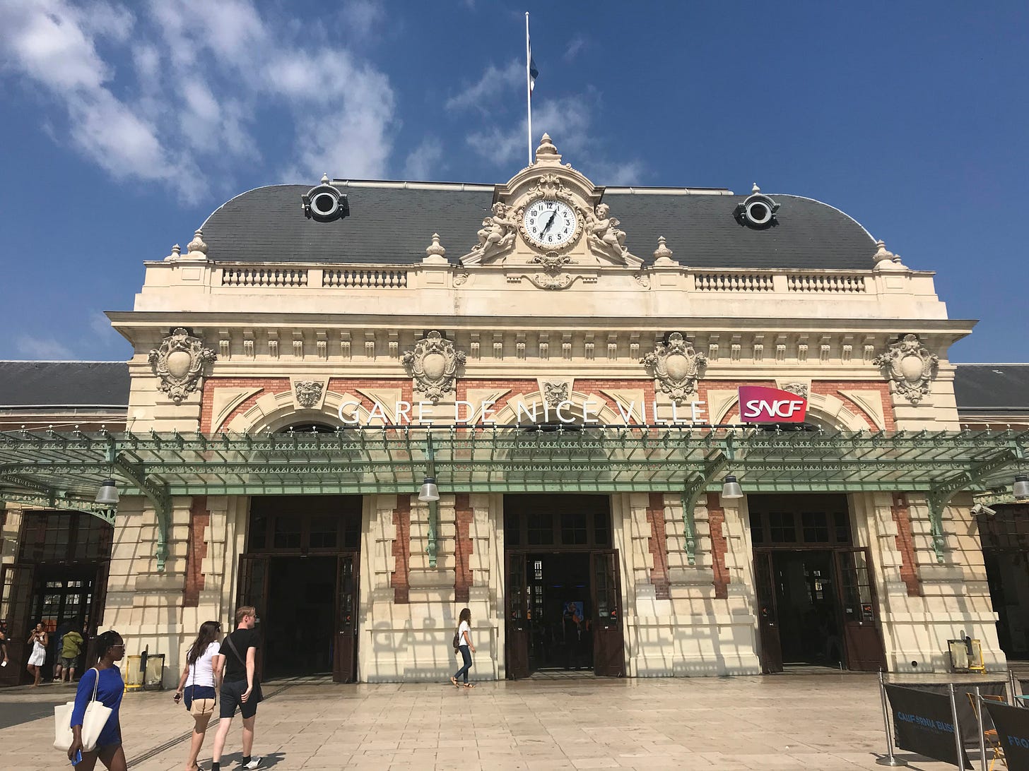 Nice, France train station