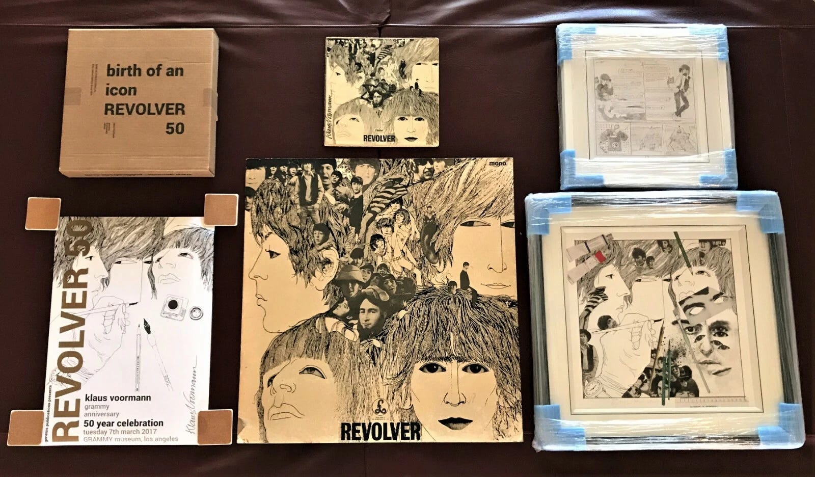 Bill、Rhythm in Four Squares、希少画集画、新品額付 This Week in Beatles Collecting: The $100K Voormann Set, a