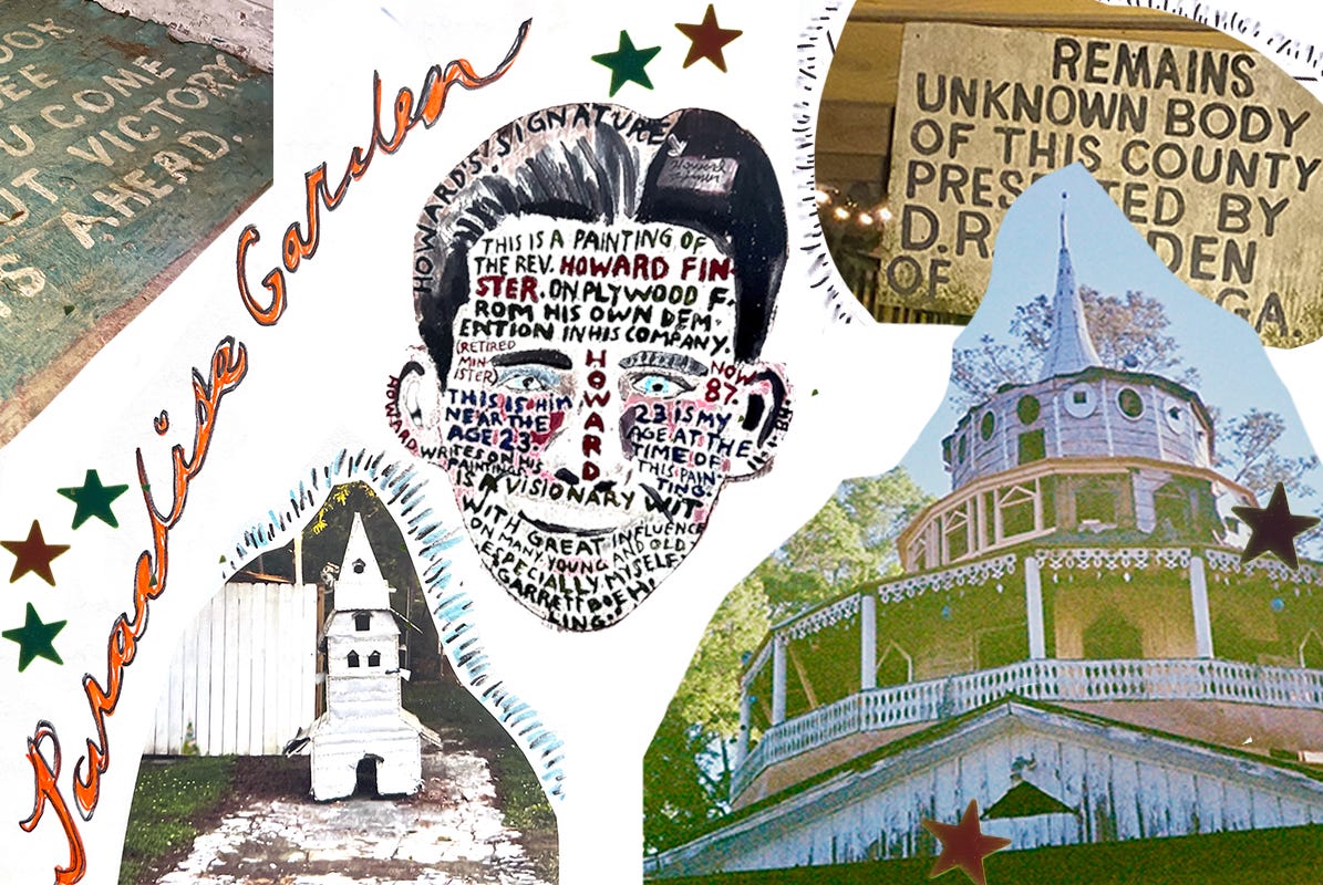 inside paradise garden, the strangest airbnb in america
