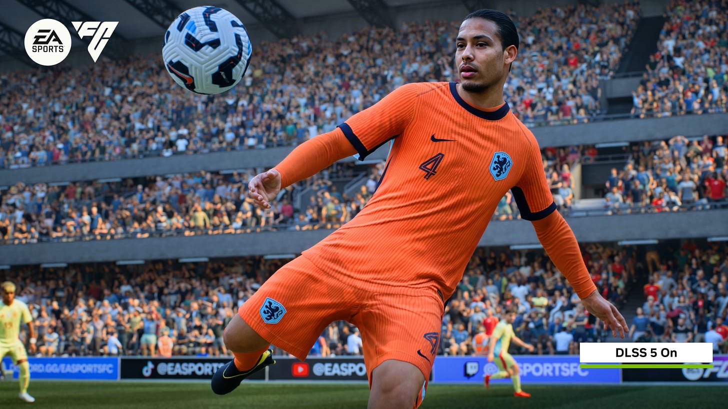 Nvidia DLSS 5 EA Sports FC 26