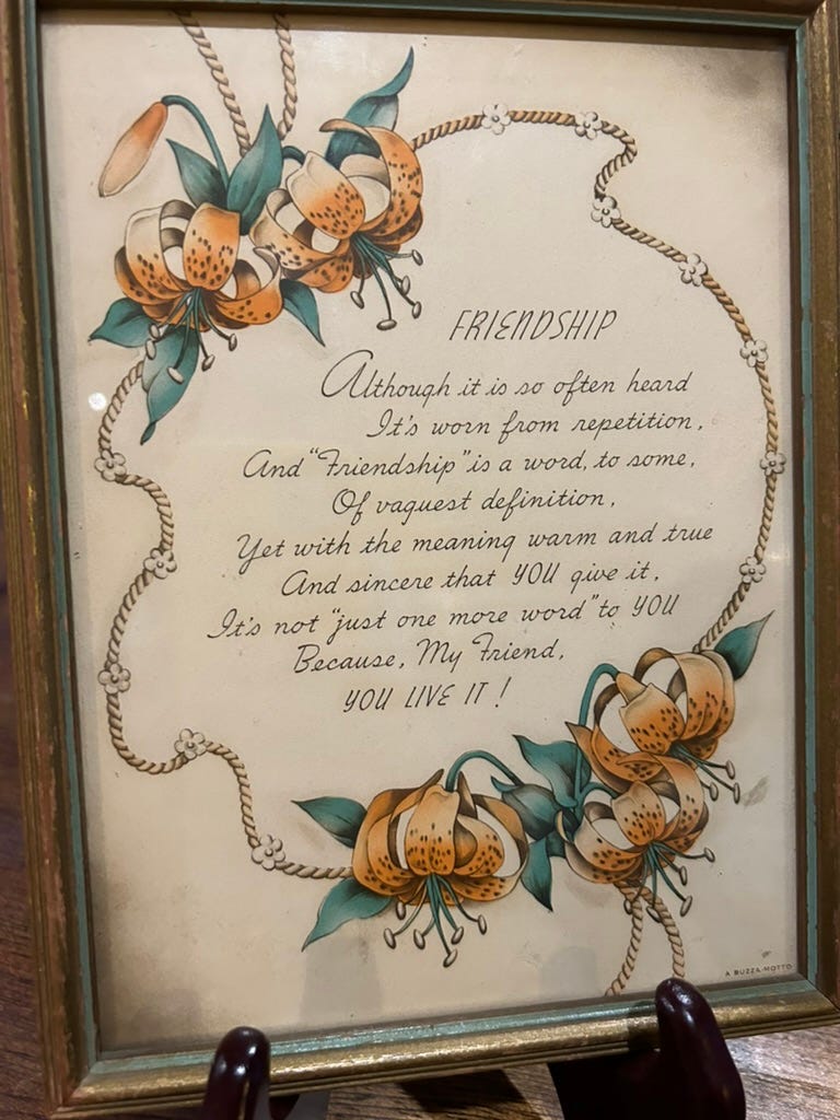 poem about friendship