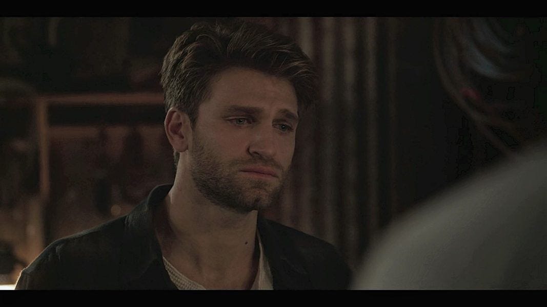 Gay Liam looking sad after kidnapping on Walker 3.3. Gay Liam looking sad after kidnapping on Walker 3.3.