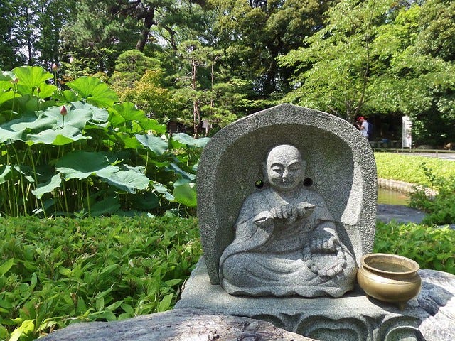 Small Buddha at Nishiarai Daishi temple Small Buddha at Nishiarai Daishi temple