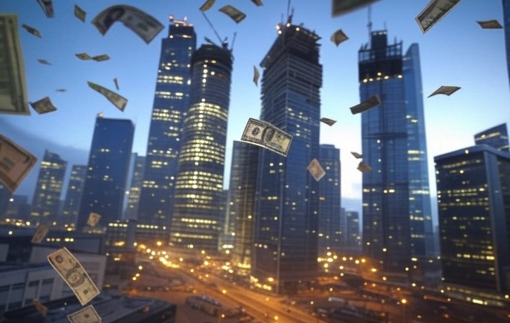 How does US growth slow with so much new debt?