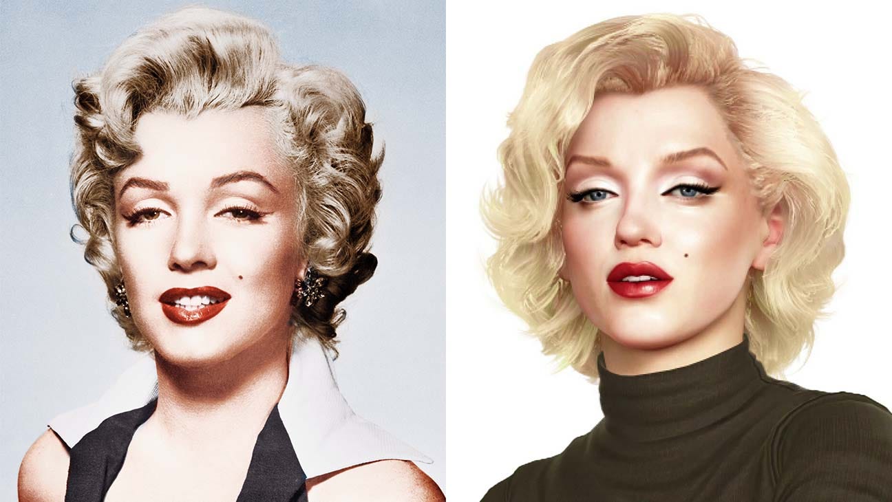 Marilyn Monroe and Digital Marilyn