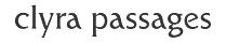 clyra passages, by Andi Pitt