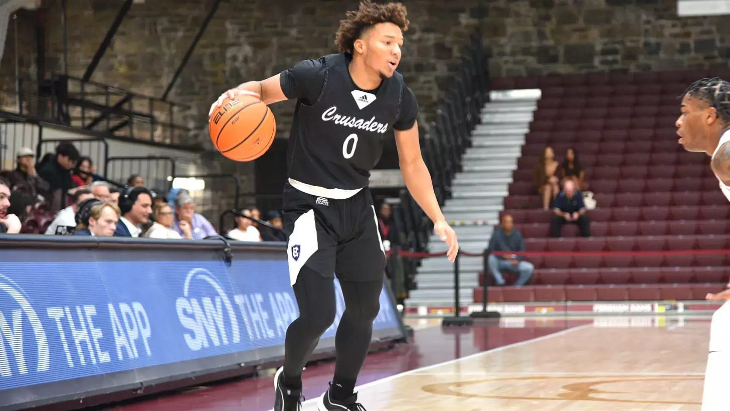 Tyler Boston - 2025-26 - Men's Basketball - Holy Cross Athletics