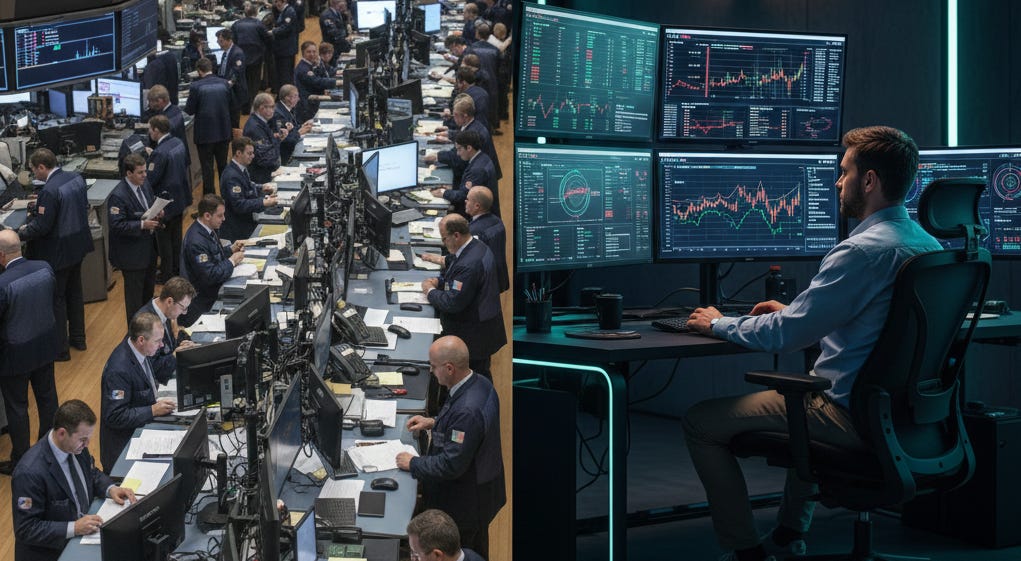 The One-Person Hedge Fund Is Here.