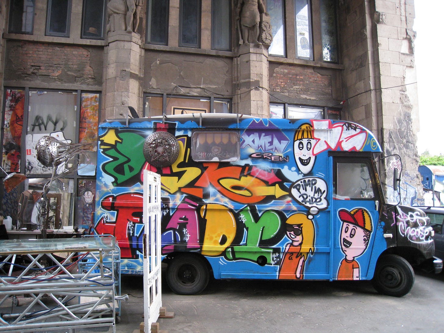 Mitte district, Kunsthaus Tacheles in Berlin, Germany