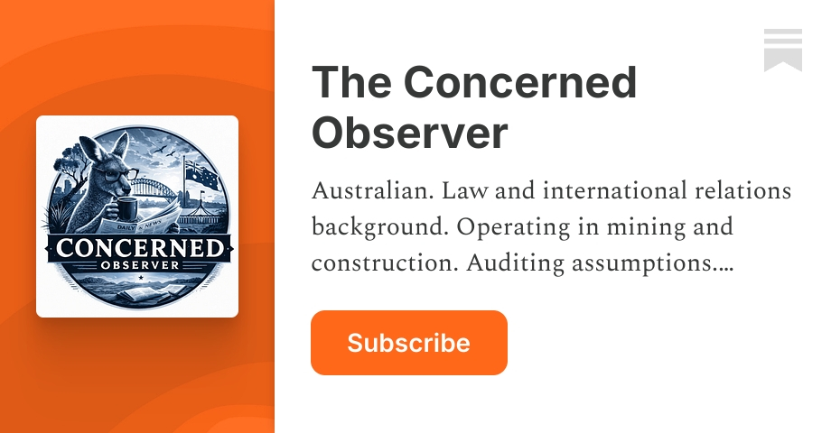 The Concerned Observer | Substack