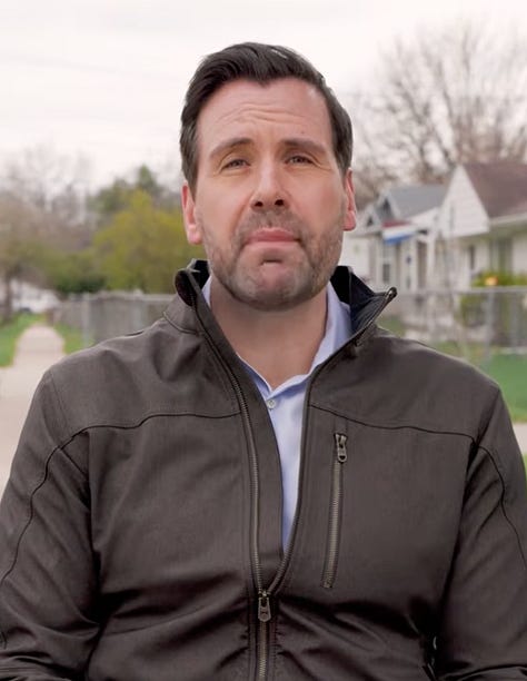 Screenshots from TV ads supporting Josh Turek, Zach Wahls, and Ashley Hinson