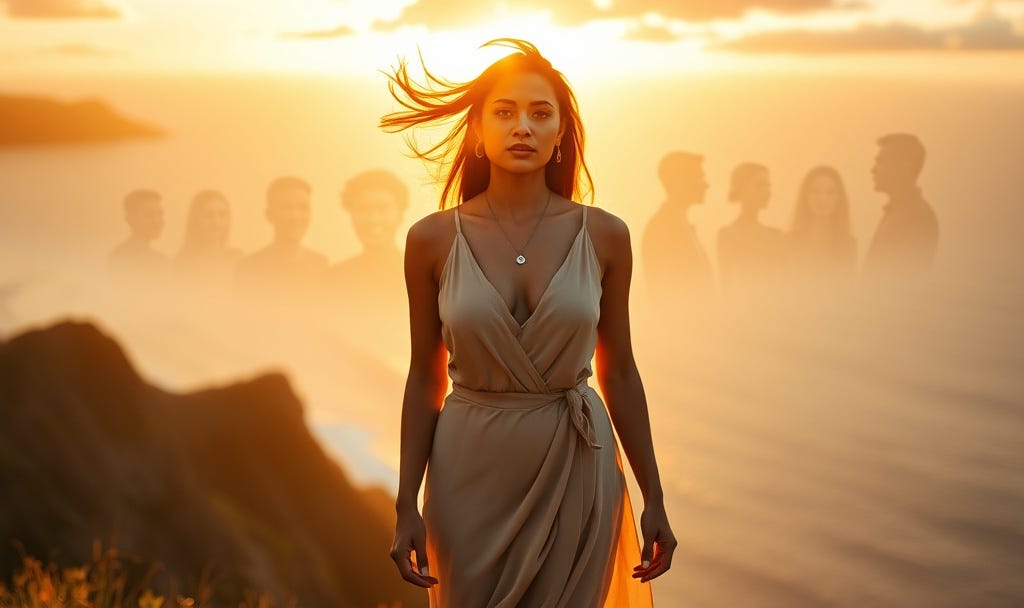 Woman Realizing THE RISE OF A WOMAN WHO REMEMBERED HERSELF