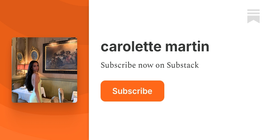 carolette martin | Substack