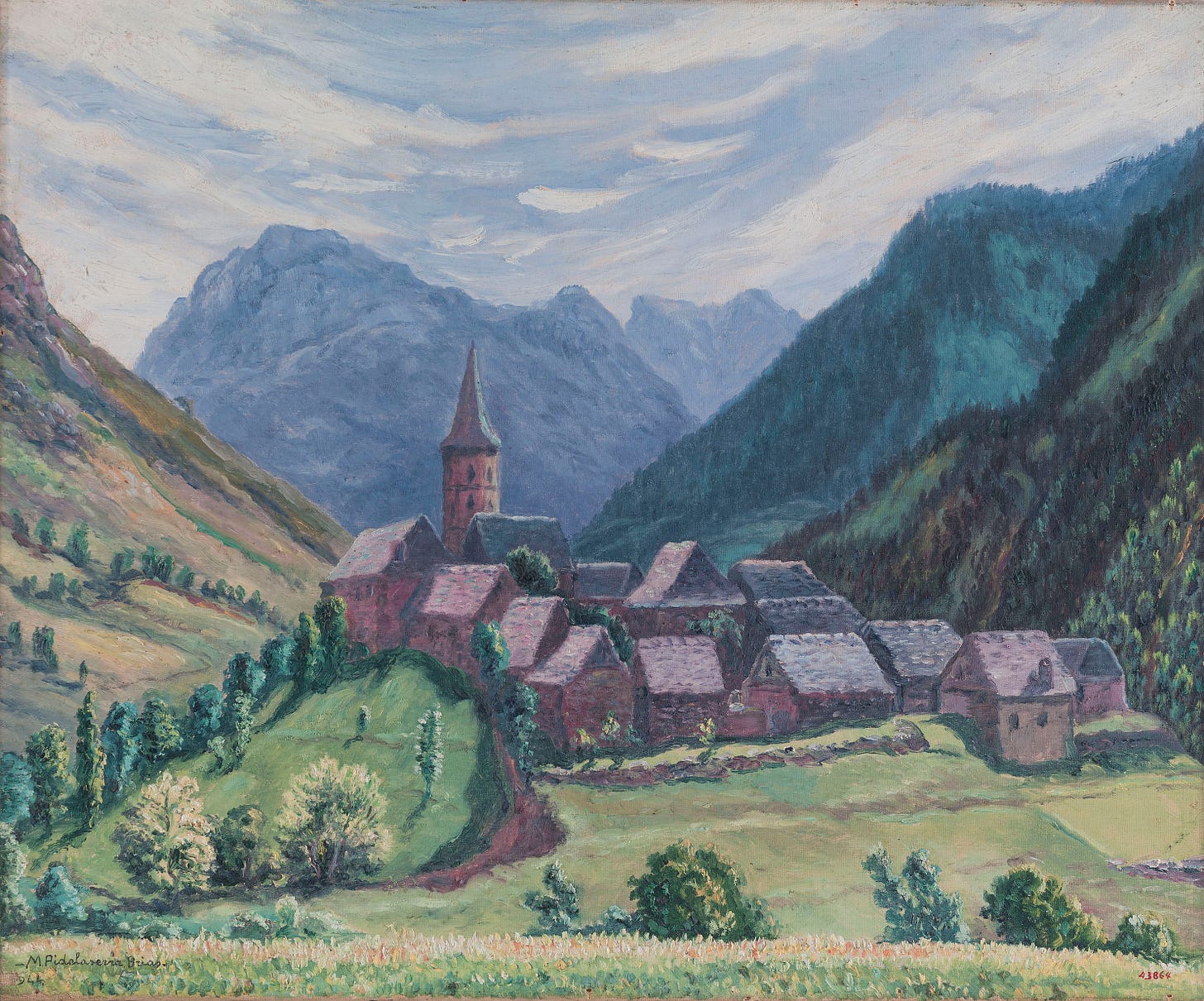 Marià Pidelaserra - «Salardú» Vall d'Aran - 1944