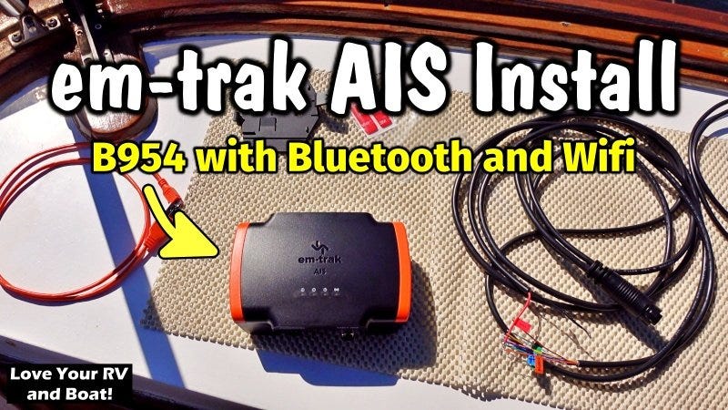 Em-Trak AIS installation Feature Photo Em-Trak AIS installation Feature Photo