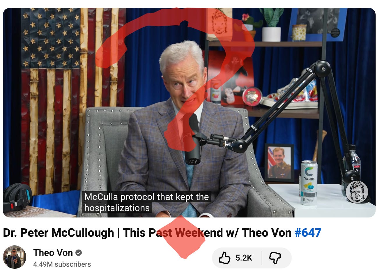 Peter McCullough’s protocols were never standard of care, except for providers who thought that ivermectin worked… Peter McCullough’s protocols were never standard of care, except for providers who thought that ivermectin worked…