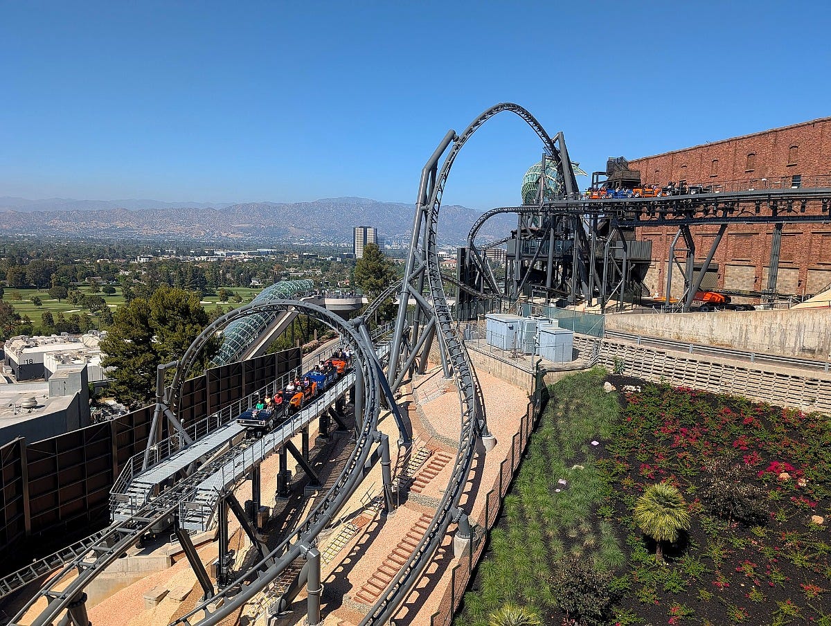 Fast & Furious: Hollywood Drift at Universal Studios Hollywood in July 2026. Image: Jeremy Thompson via Wikimedia Commons