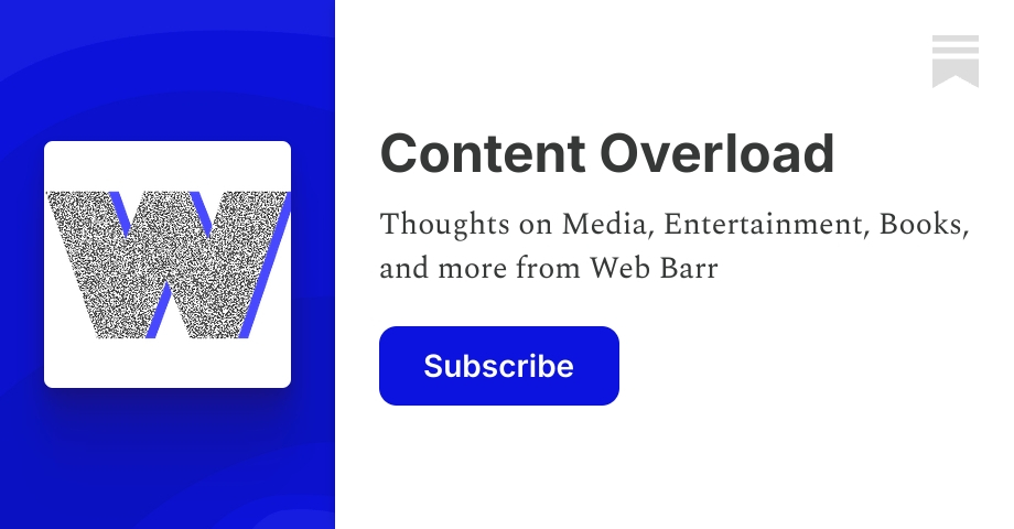 Content Overload | Web Barr | Substack