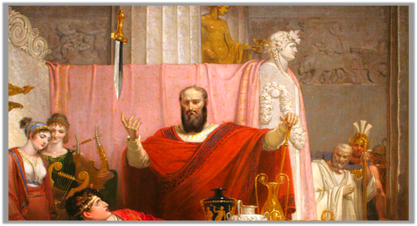 Sword of Damocles, 1812, Richard Westall
