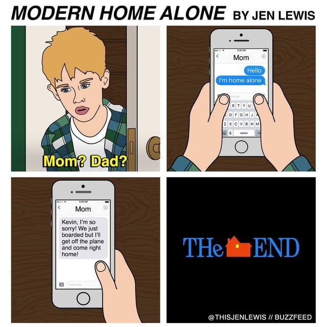 r/funny - Modern Home Alone