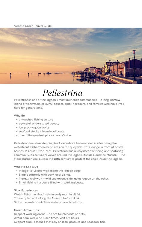 Veneto Green Travel Guide