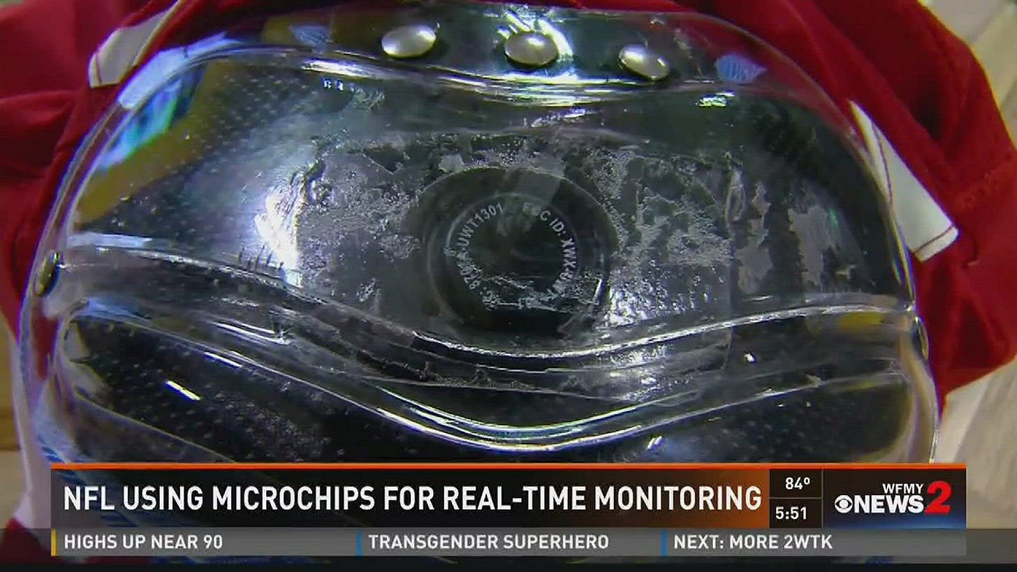 New Microchips in NFL Pads, Footballs New Microchips in NFL Pads, Footballs