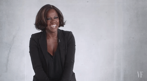Happy Viola Davis GIF - Find & Share on GIPHY